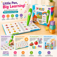 Kids Preschool Learning Book with Smart Talking Pen