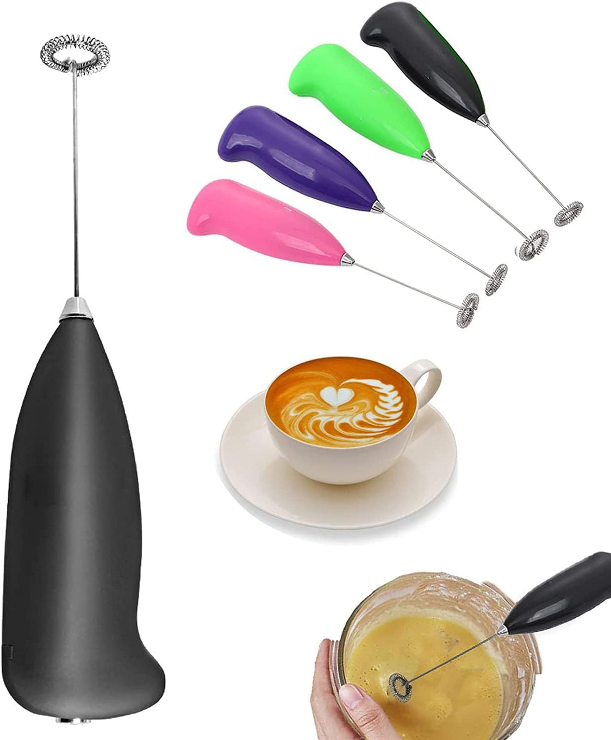 Electric Egg Beater Milk Drink Coffee machine