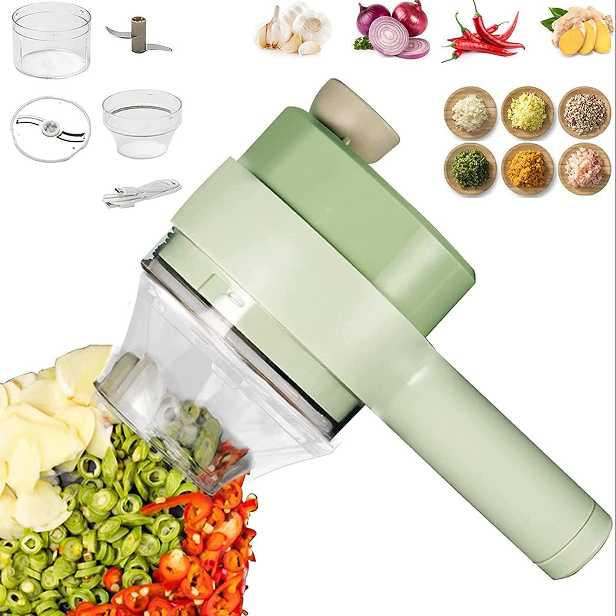 Electric Handheld Vegetable machine