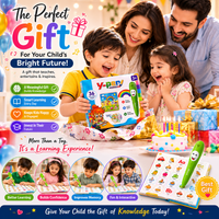 Kids Preschool Learning Book with Smart Talking Pen