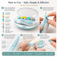 Electric Baby Nail Trimmer
