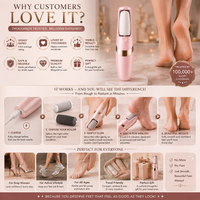 Rechargeable Electric Pedi Foot Filer