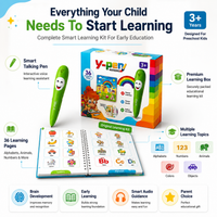 Kids Preschool Learning Book with Smart Talking Pen