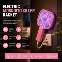 Mini USB Rechargeable Mosquito Racket