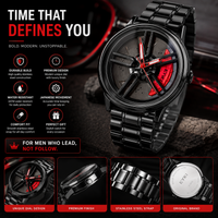 Men's Luxury Spinning Dial Watch