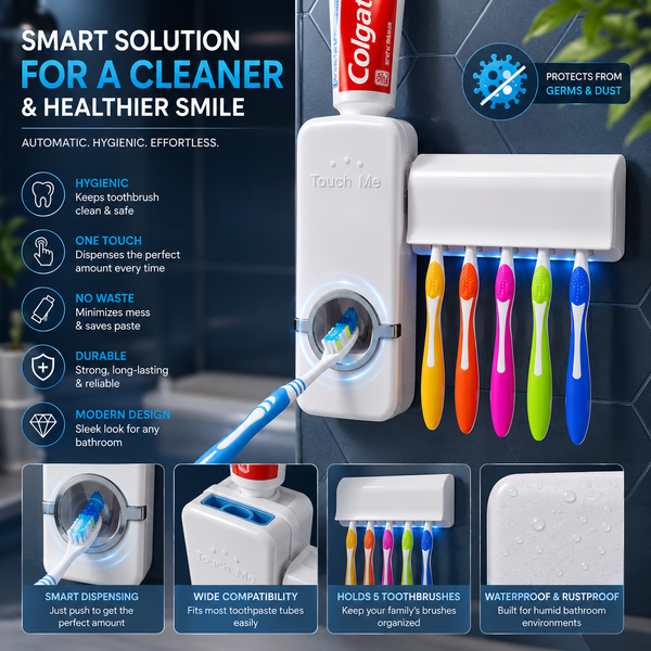 Hands Free Toothpaste Dispenser