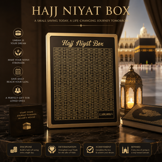 Hajj Niyat saving Box