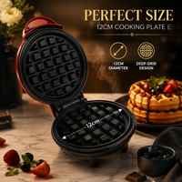 Mini Electric Breakfast Waffle Maker Machine
