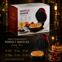 Mini Electric Breakfast Waffle Maker Machine