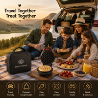 Mini Electric Breakfast Waffle Maker Machine
