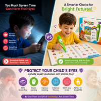 Kids Preschool Learning Book with Smart Talking Pen