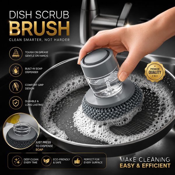 Auto-Soap Kitchen Scrubber