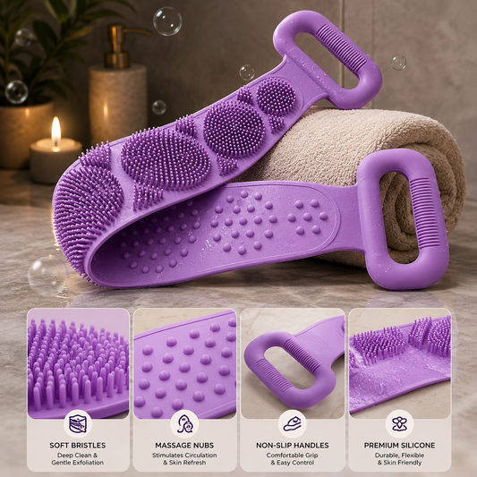Hands-Free Back Wash Belt