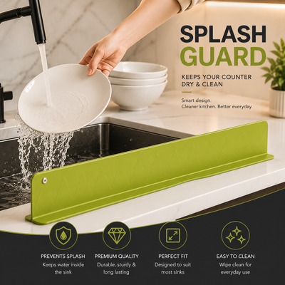 Kitchen Sink Splash Guard