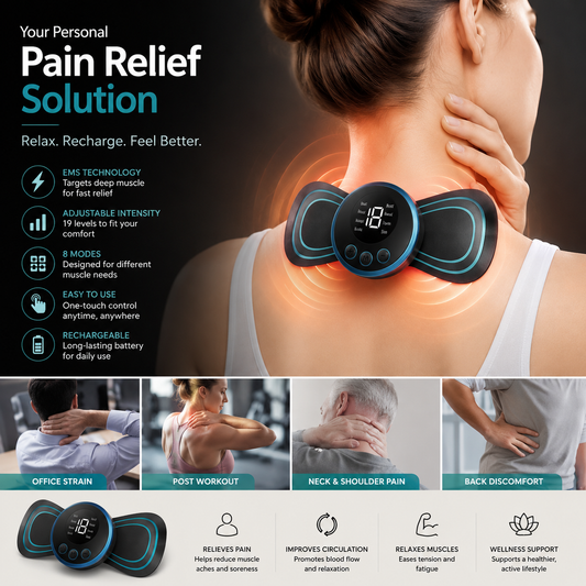 Portable EMS Mini Electric Massager