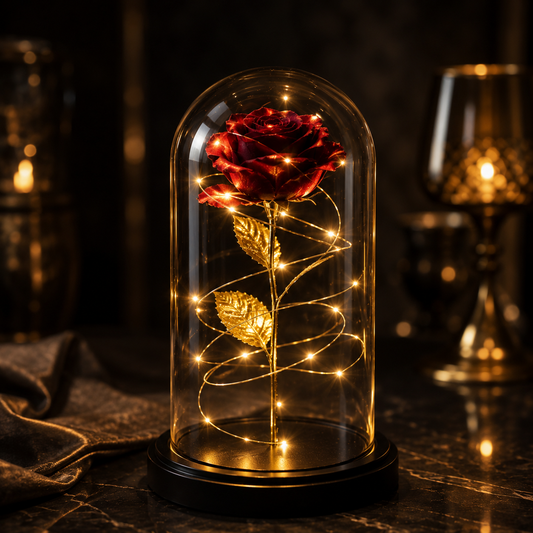 Forever Galaxy Rose with LED Lights