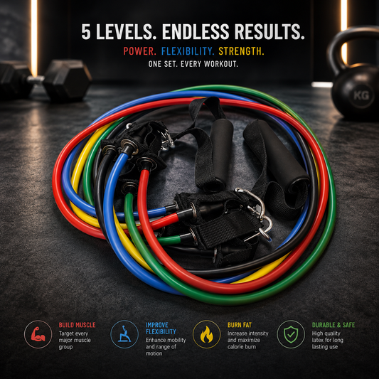 Power Resistance Band Set