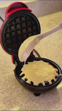 Mini Electric Breakfast Waffle Maker Machine